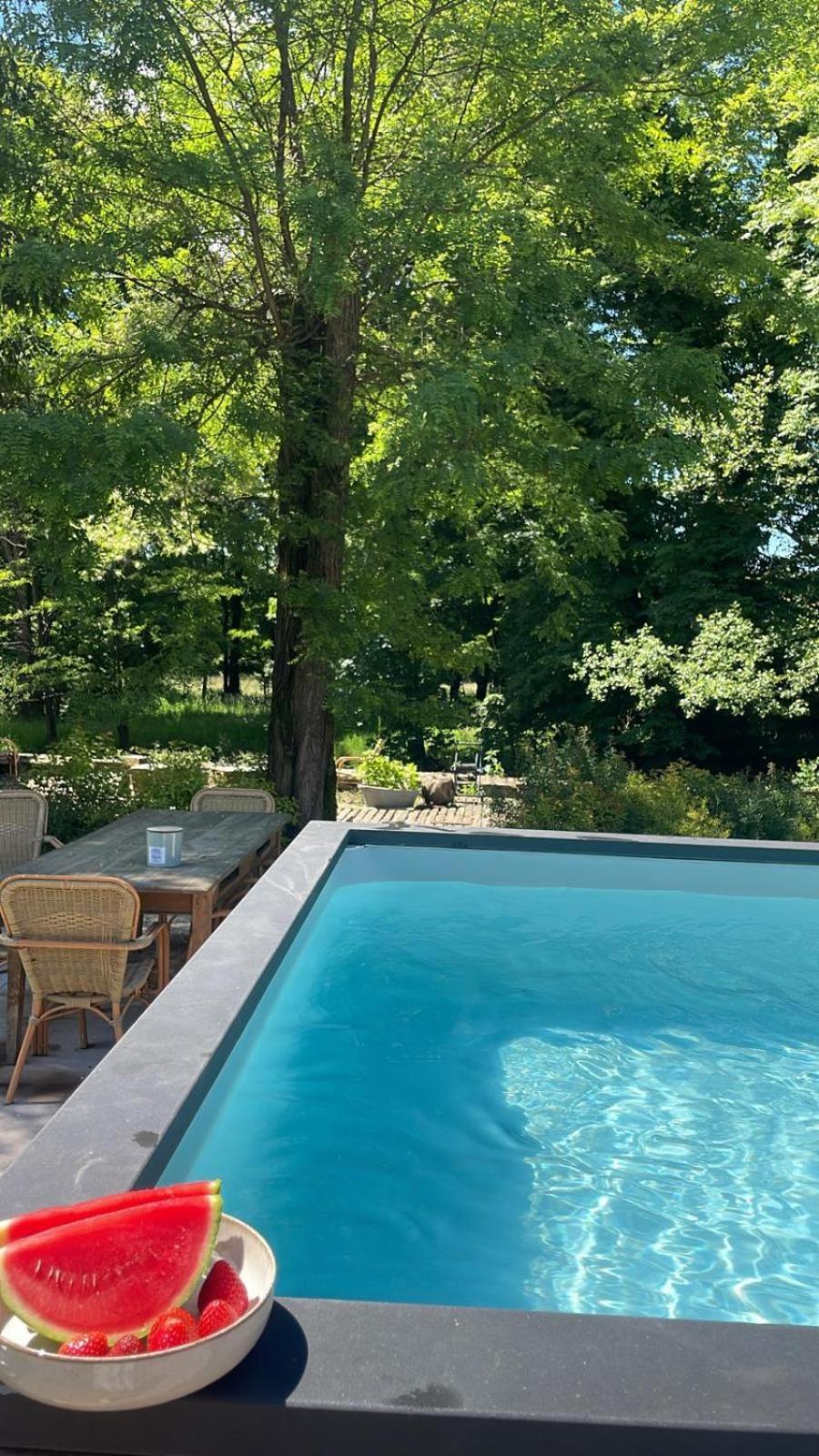 Manoir La Cerise Bed & Breakfast Fougerolles-Saint-Valbert Eksteriør bilde